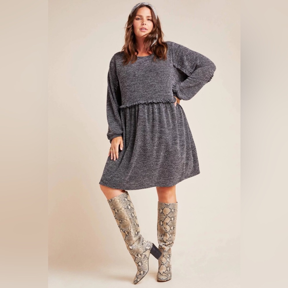 Anthropologie RO&DE  Stella Ruffle Mini Dress - Picture 4 of 4